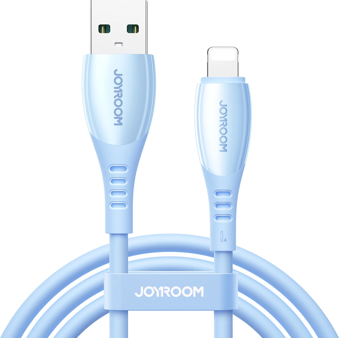 Kabllo Joyroom S-A59 Vibrant Series USB-A në Lightning 1.2m 3A USB 2.0 480Mbps, blu