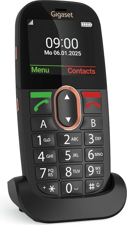 Celular Gigaset GL695, Single SIM, 4G LTE VoLTE, 2.31", SOS, i zi