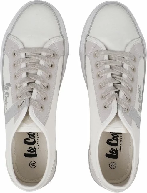 Këpucë femra Lee Cooper, të bardha