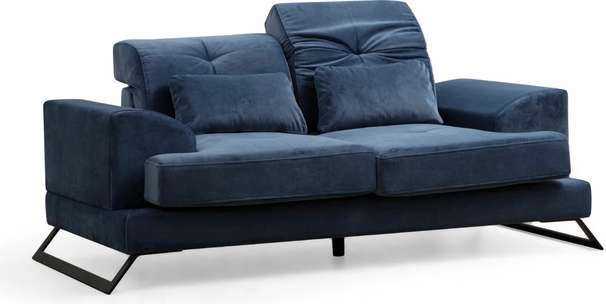 Divan dy ulëshe Atelier del Sofa, Frido, ngjyrë blu e errët