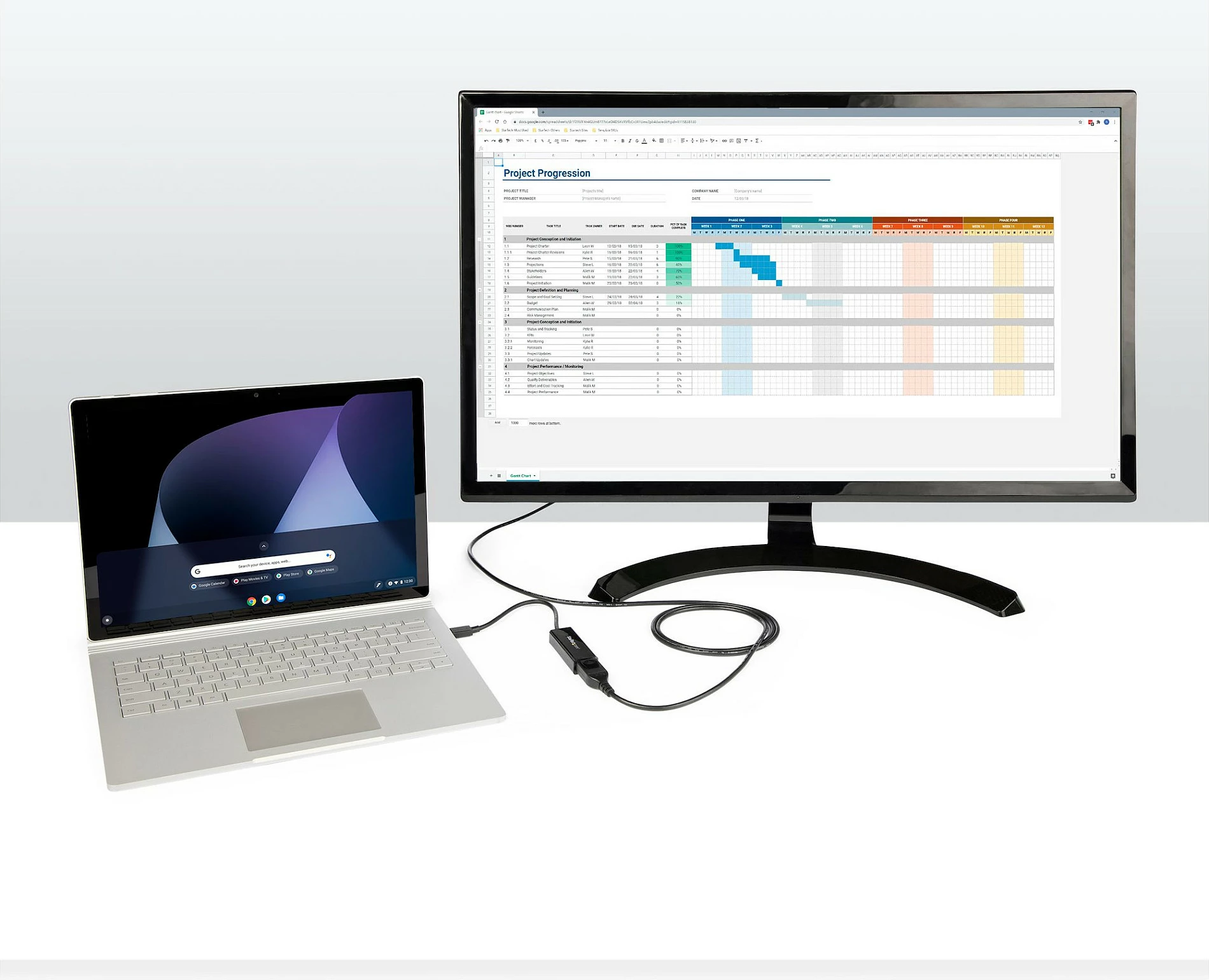 Kabllo DisplayPort StarTech DP14MM2M, DP 1.4, 2 m, 8K@60Hz, 4K@120Hz, e zezë