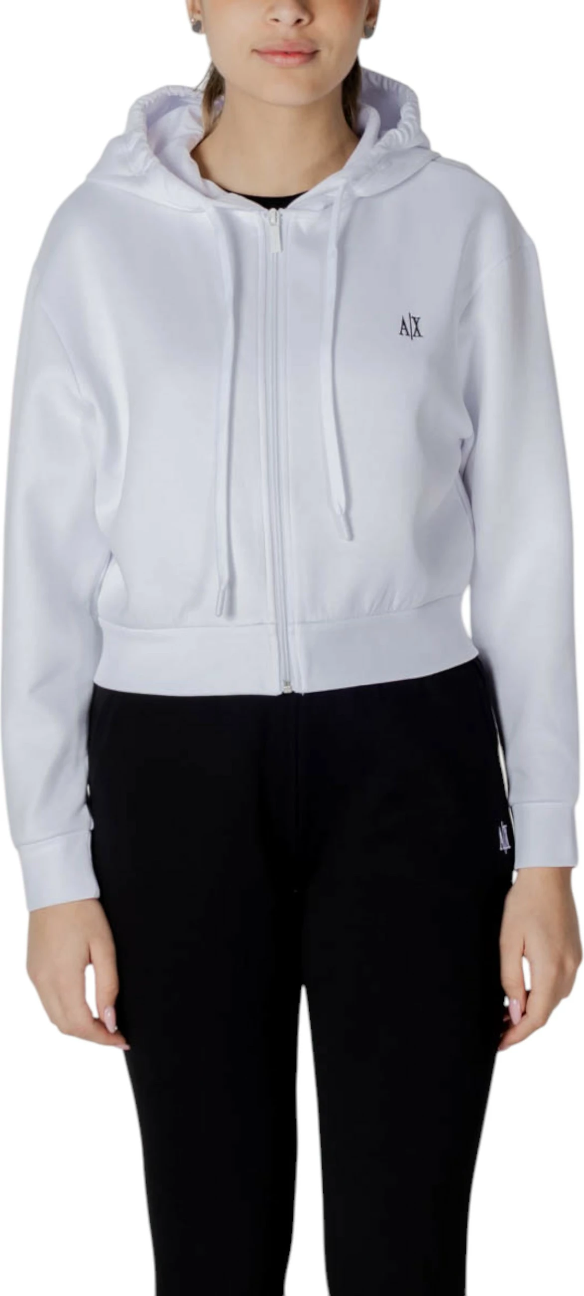 Duks me kapuç për femra Armani Exchange XW000822 AF10818, i bardhë