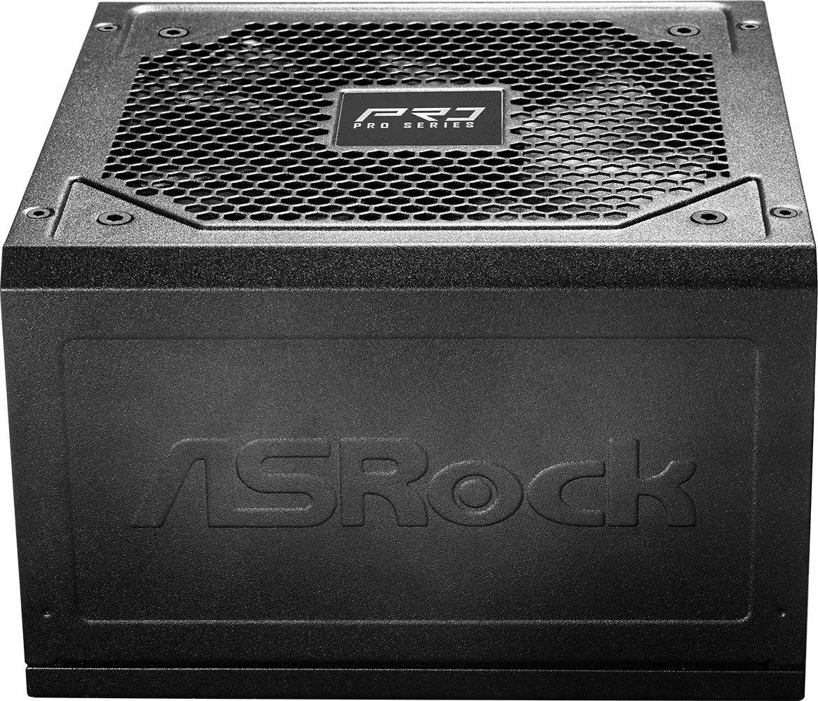 Furnizues rryme ASRock Pro Bronze PRO-750B 750W 80 Plus Bronze ATX 3.1, e zezë