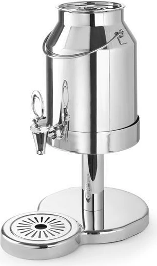 Shpërndarës qumështi, Fine Dine De Luxe, 6 L, çelik inox, argjendtë