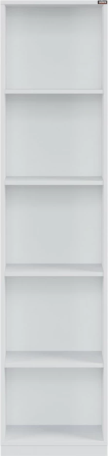 Raft librash Hanah Home, Ktp-325-Bb-1, ngjyrë e bardhë