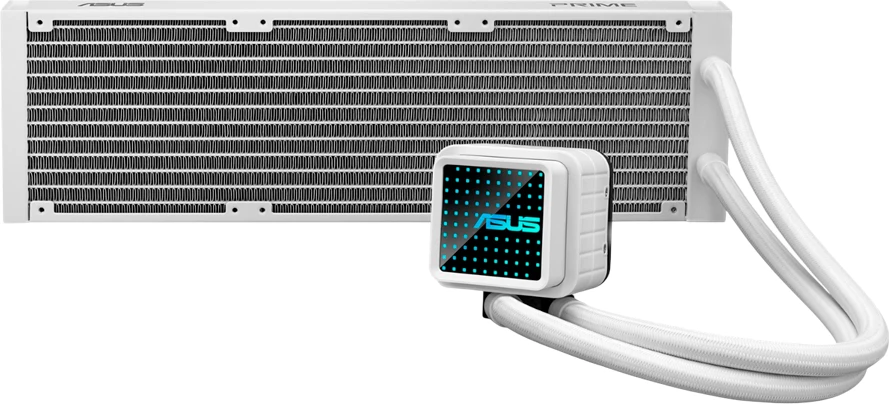 Ftohës liquid AIO për CPU ASUS Prime LC 360 ARGB White Edition 360mm, 3x120mm ARGB, PWM, Aura Sync, i bardhë