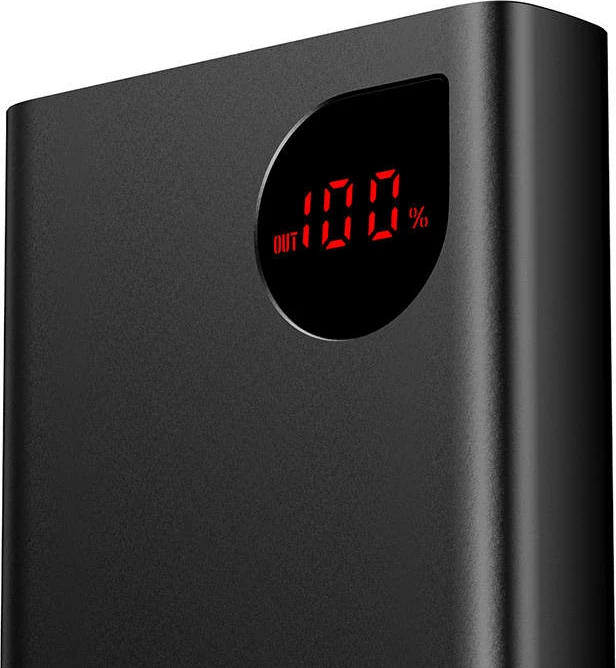 Powerbank Baseus Adaman Metal 20000mAh, 22.5W, 2xUSB, USB-C, Lightning, microUSB, e zezë