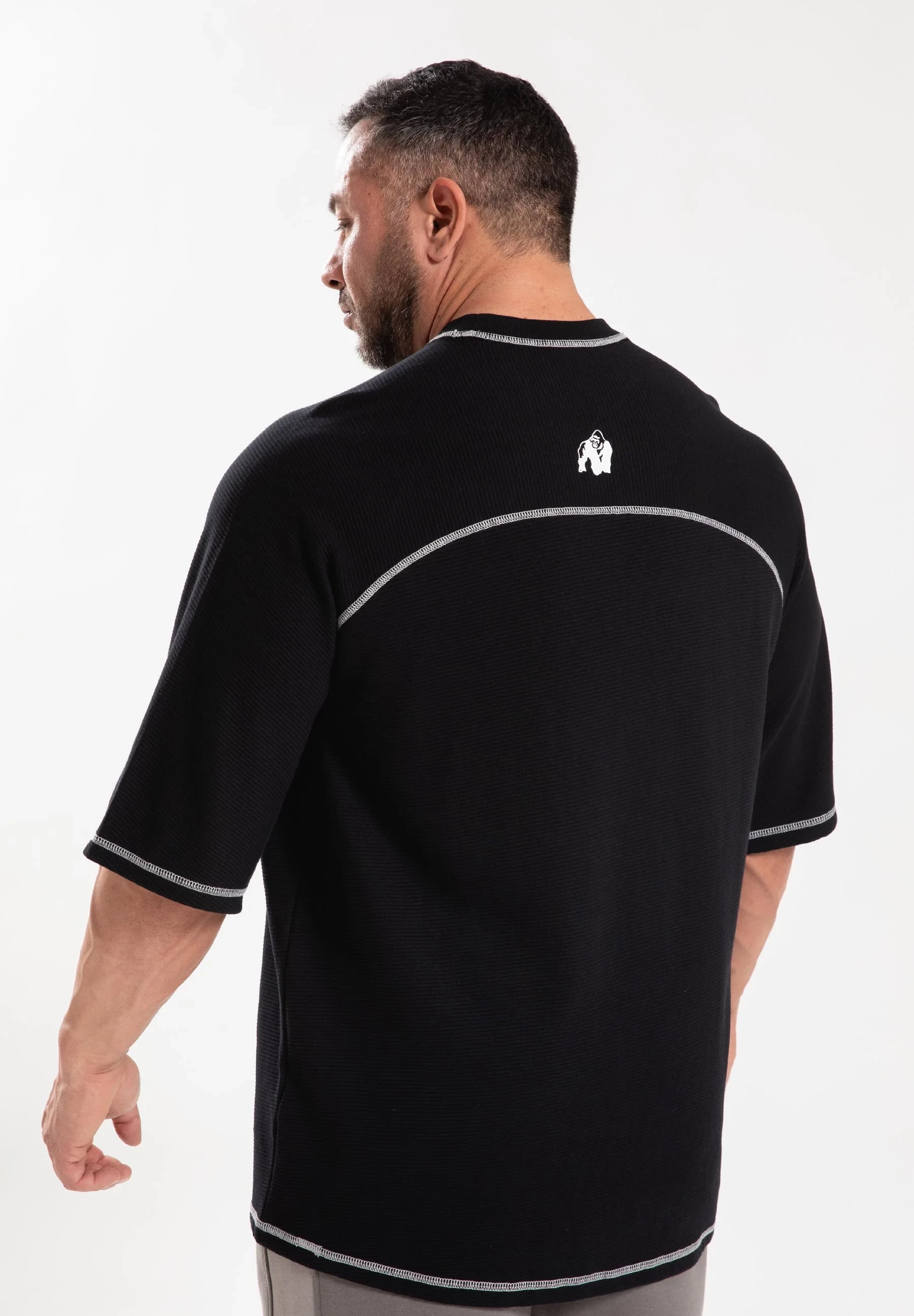 Finley Oversized T-Shirt - Black/Gray [Madhësia: XL]