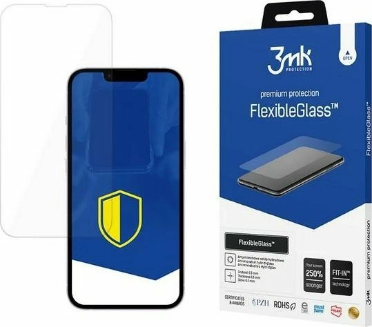 Mbrojtëse ekrani 3MK FlexibleGlass për Apple iPhone 16e, 0.3 mm, 1 copë