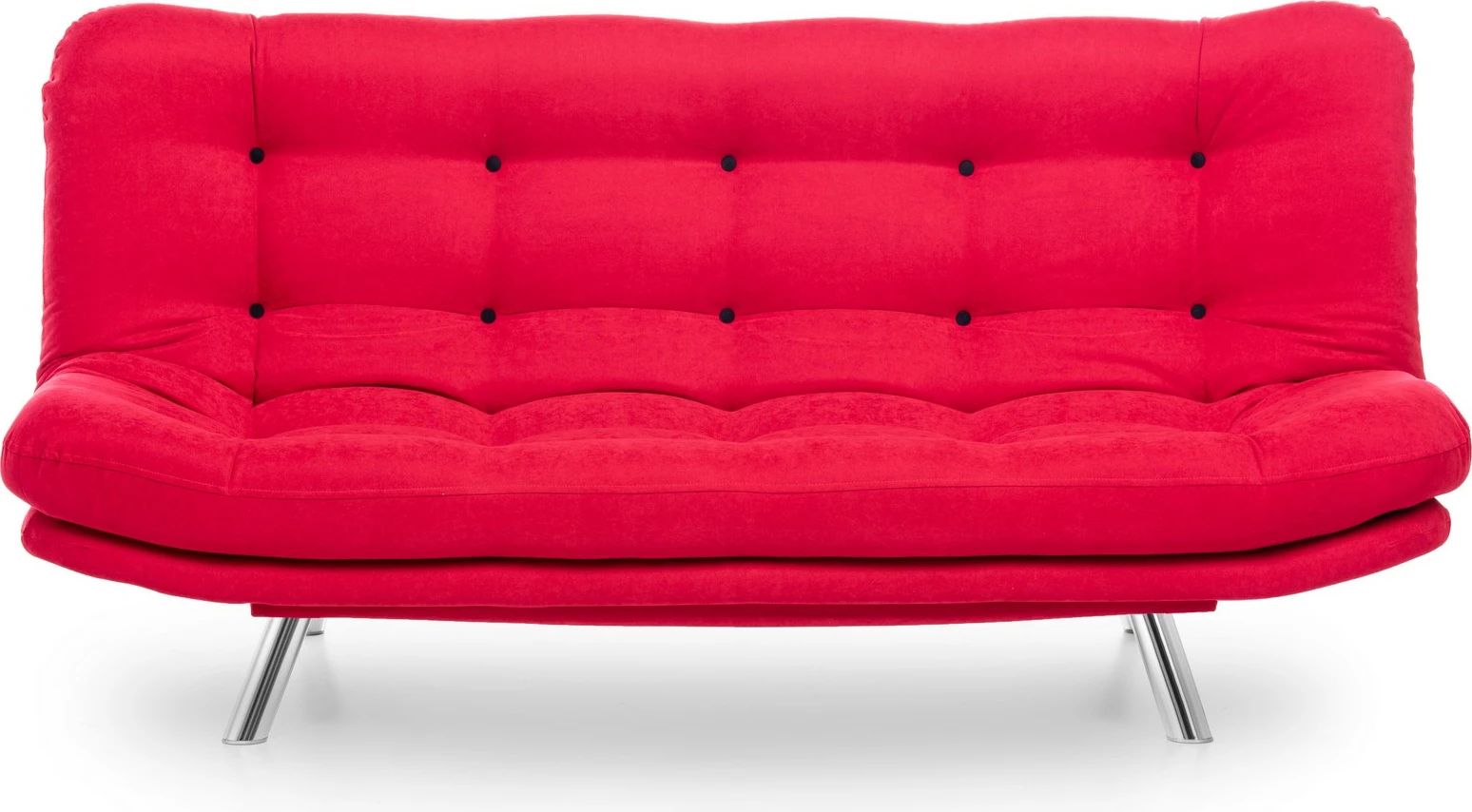 Divan-krevat 3 vendësh, Atelier del Sofa, Misa Sofabed, i kuq
