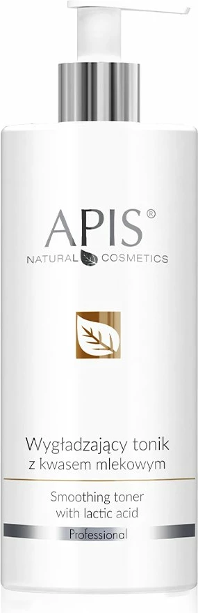 Tonik fytyre për femra APIS Smoothing Toner me acid laktik, 500ml