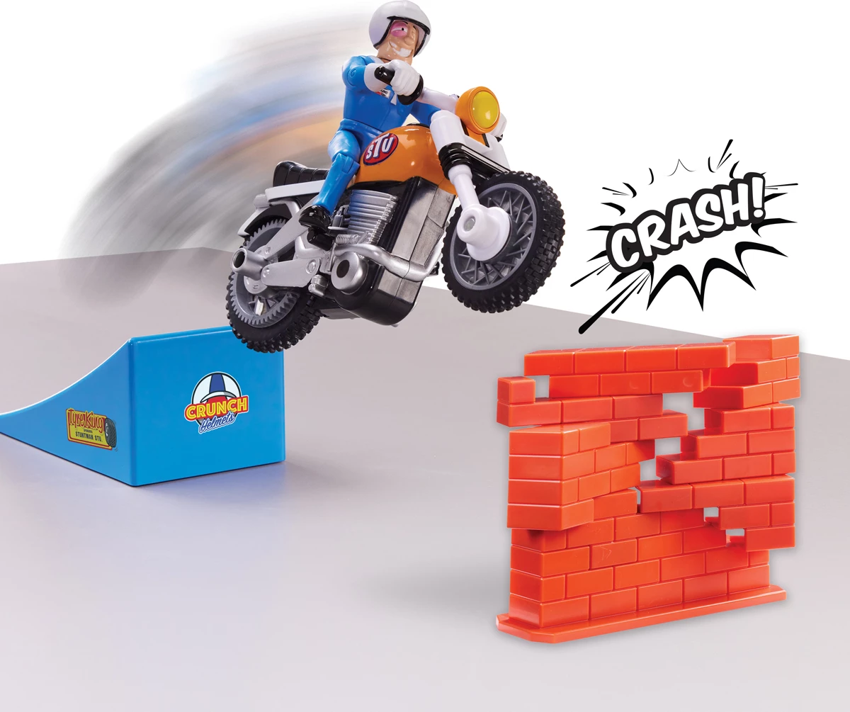Stuntman Stu Nitro Boosh Stunt Bike Playset