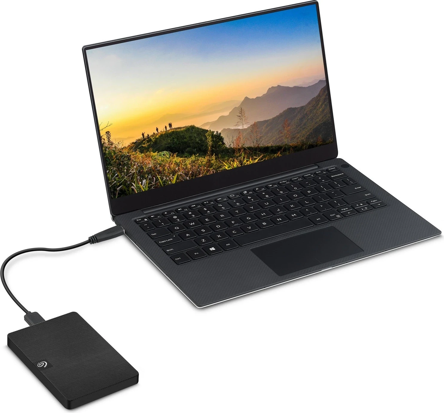 Disk i jashtëm Seagate Expansion Portable, 1TB, i zi