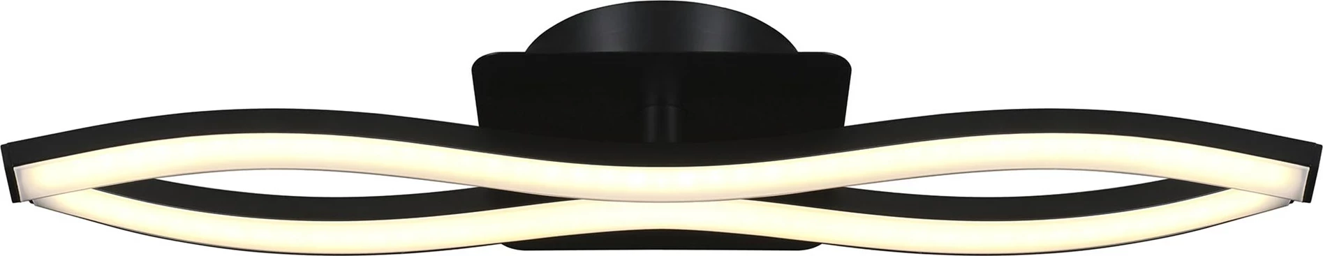 Llambë muri LED Activejet AJE-SALY, E zezë