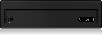 Kasë eksternale ICY BOX IB-256WP, 2.5", USB 3.2, alumini, e zezë