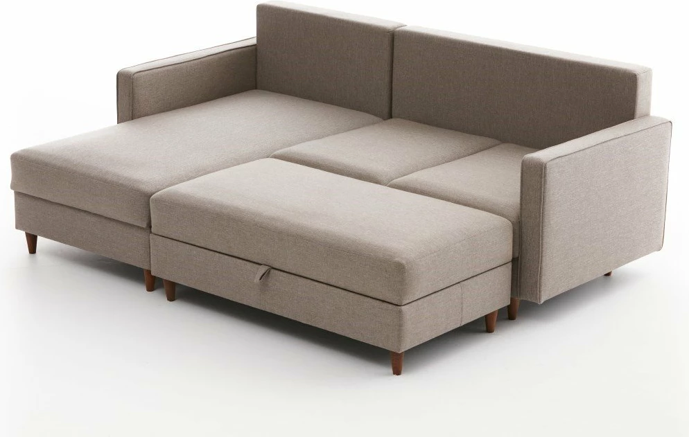 Këndare Eva, ngjyrë krem, Atelier del Sofa, kënd i majtë