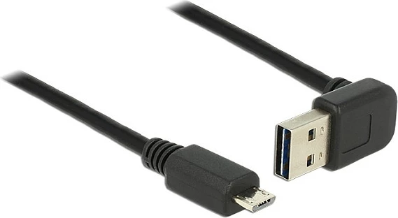 Kabllo USB DeLOCK 83538, 5 m, USB-A në Micro-USB B, USB 2.0, e zezë