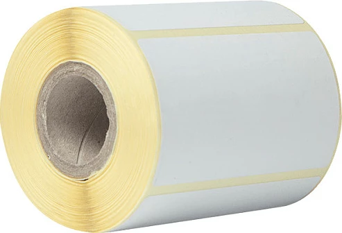 Etiketa vetëngjitëse Brother BDE-1J044076-066, 76 x 44 mm, termike/transfer termik, e bardhë