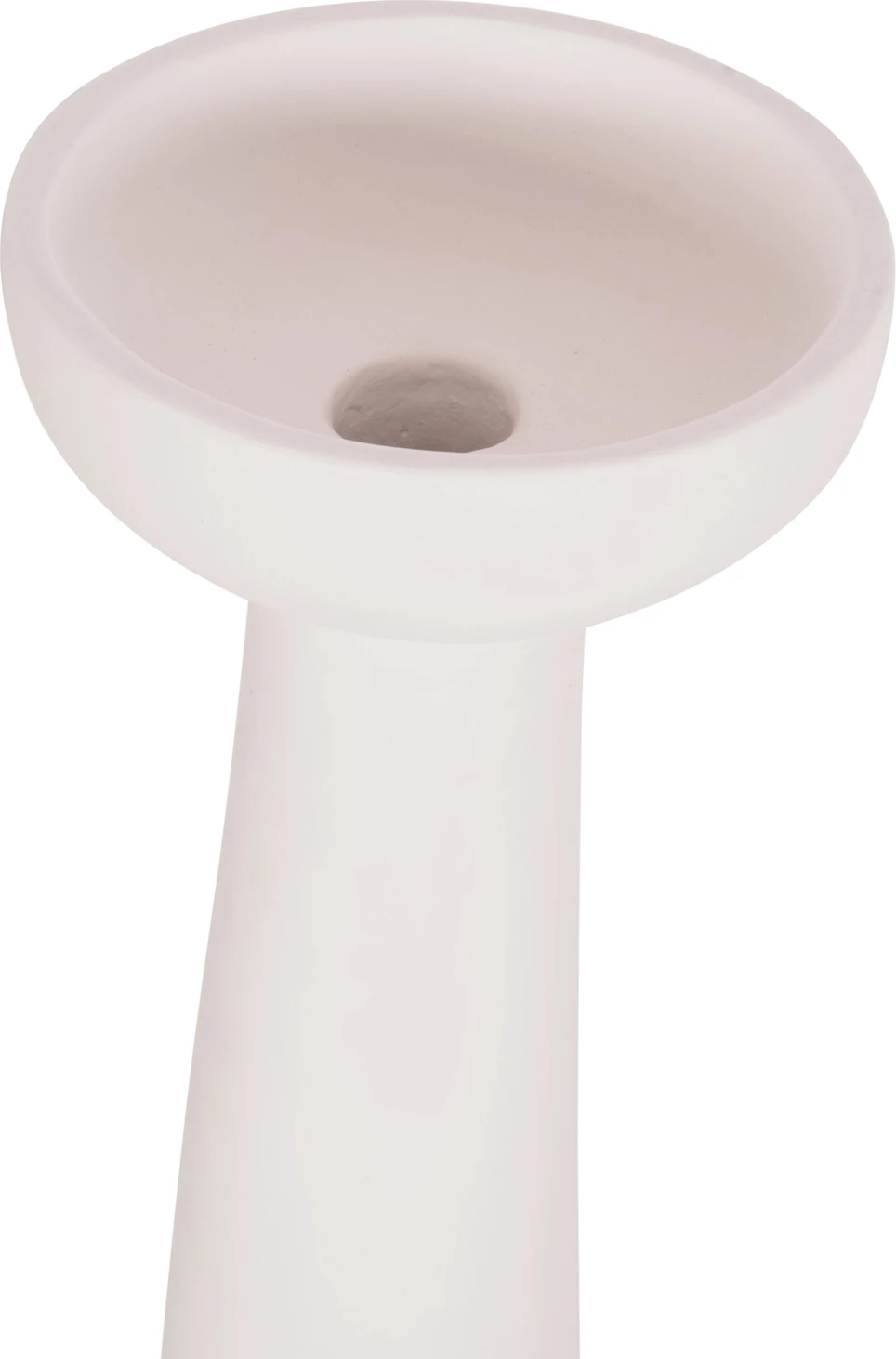 Vazo dekorative tavoline LEKKAN, terrakotë e bardhë, FH4664.02L, 18x38cm