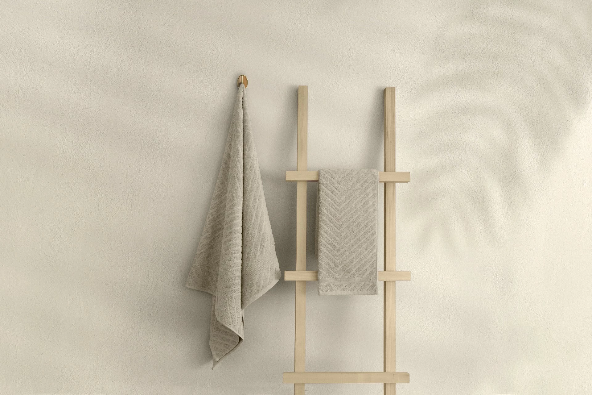 Set peshqirësh për banjo (2 copë), Mijölnir, 1027A-067-2, bezhë
