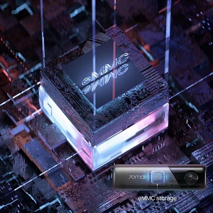 Kamerë regjistruese për veturë 70mai M500 128GB 170° GPS WiFi, gri