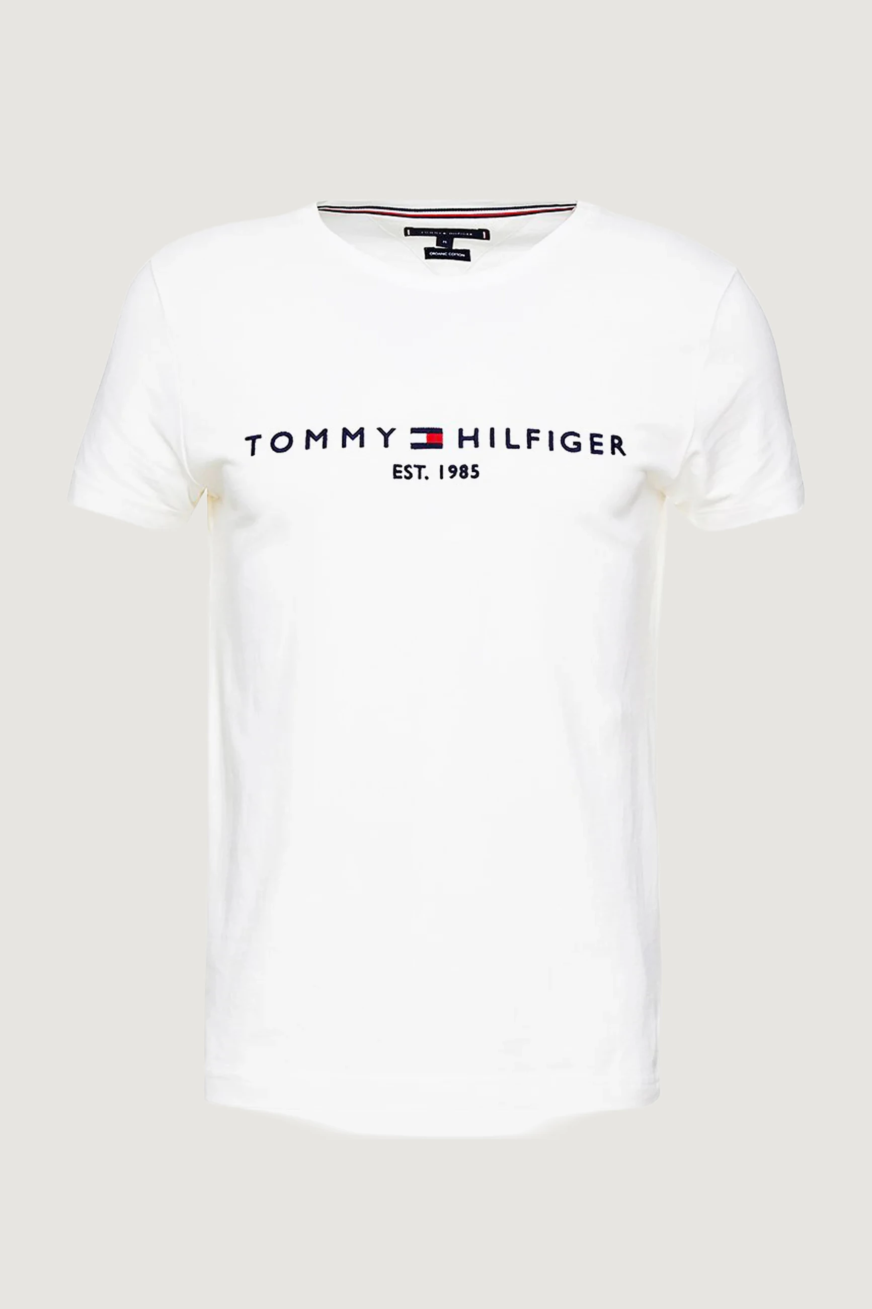 Maicë për meshkuj Tommy Hilfiger Core Tommy Logo Tee MW0MW11465, krem [Madhësia: XXL]