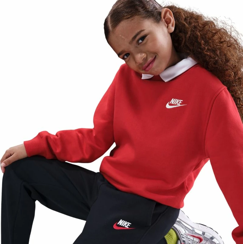 Pantallona sportive Nike Sportswear Club Fleece për fëmijë, të zeza