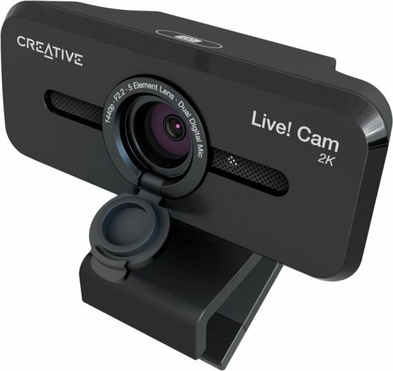 Webkamerë Creative Live! Cam Sync V3 2K QHD USB, mikrofon stereo, 95°, e zezë