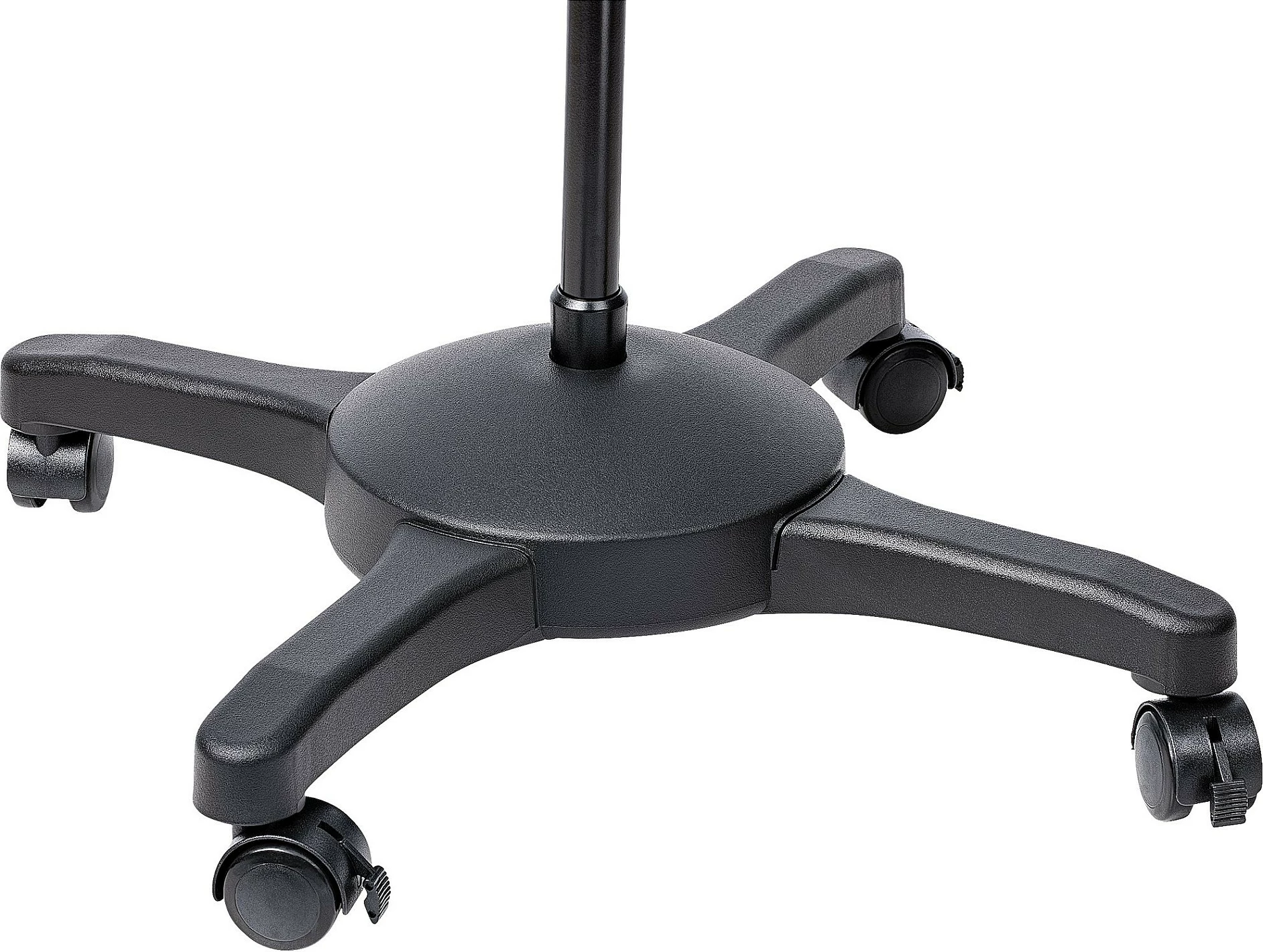 Stendë tableti StarTech, me rrota me kyçje, lartësi e rregullueshme, 7"-11", e zezë
