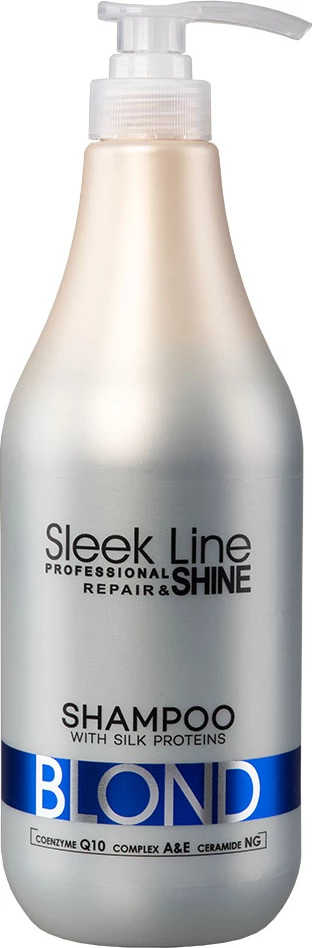 Shampon për femra Stapiz Sleek Line Blond Platinum, 1000ml