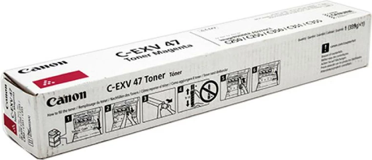 Toner, Canon, C-EXV 47 (8518B002), rendiment 9,750–23,700 faqe, magenta