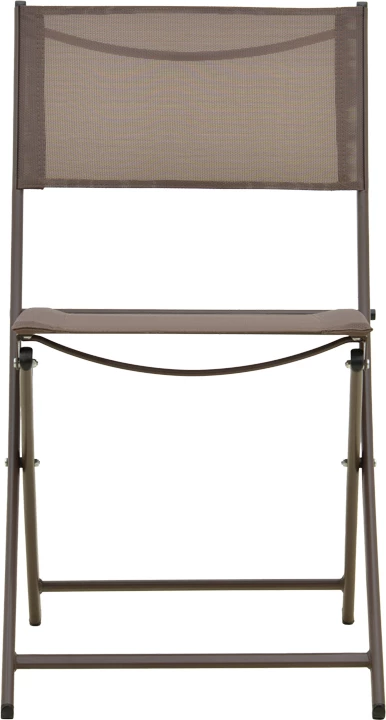 Karrige palosëse Jeve, metal champagne, textilene, 46x51x81cm, set prej 4 copash