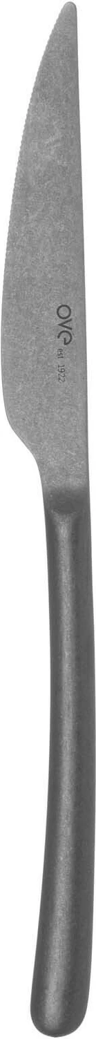 Thikë tavoline OVE Amarone Vintage 237 mm, argjend mat, set 12 copë