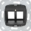 Unazë mbajtëse GIRA 560100 për Modular Jack 1, 2x