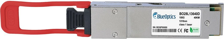 Modul transceiver BlueOptics QSFP28-100G-ER4-JU, 100GBASE-ER4, 1310nm, 40km, LC, SMF