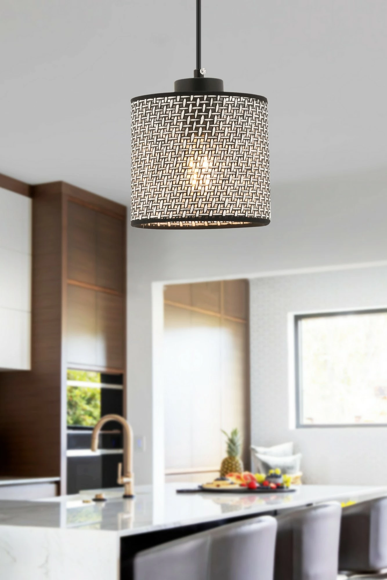 Llambë tavani Opviq, Balance, ngjyrë gri