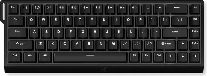 Tastierë gaming Mchose Ace 68 (MC-Ace68-8), 65%, USB-C, RGB, e zezë