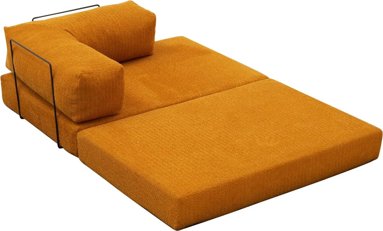 Divan 2-vendësh Atelier del Sofa, Comfort, portokalli