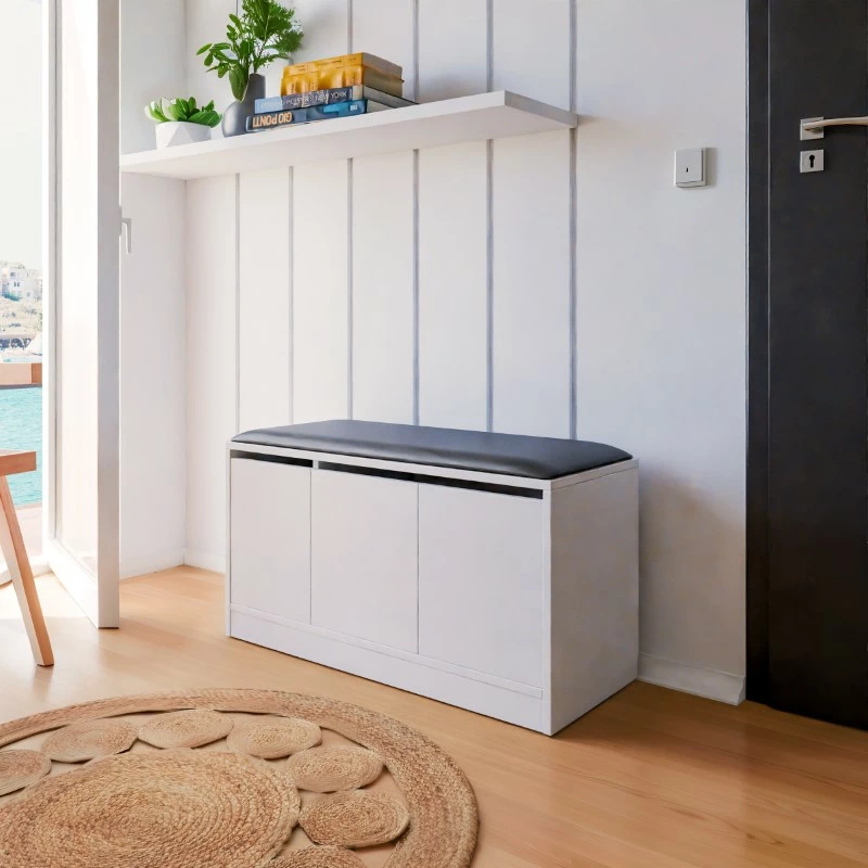 Mobilje hyrëse Firefly e bardhë 89.5x35.5x46cm