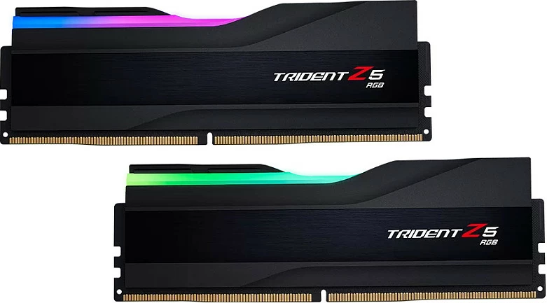 RAM Memorje G.Skill Trident Z5 RGB F5-6000J4048F24GX2-TZ5RK, 48GB (2x24GB) DDR5 6000MHz, RGB, e zezë