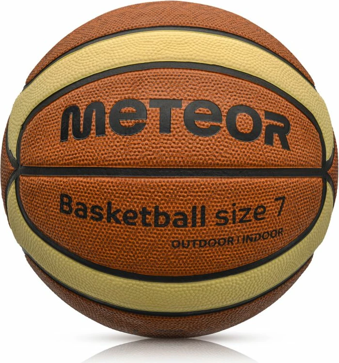 Top Basketbolli Meteor për të gjithë, ngjyrë kafe