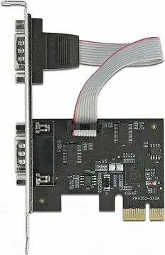 Kartë PCIe DeLOCK për 2x Serial RS-232, PCIe 2.0