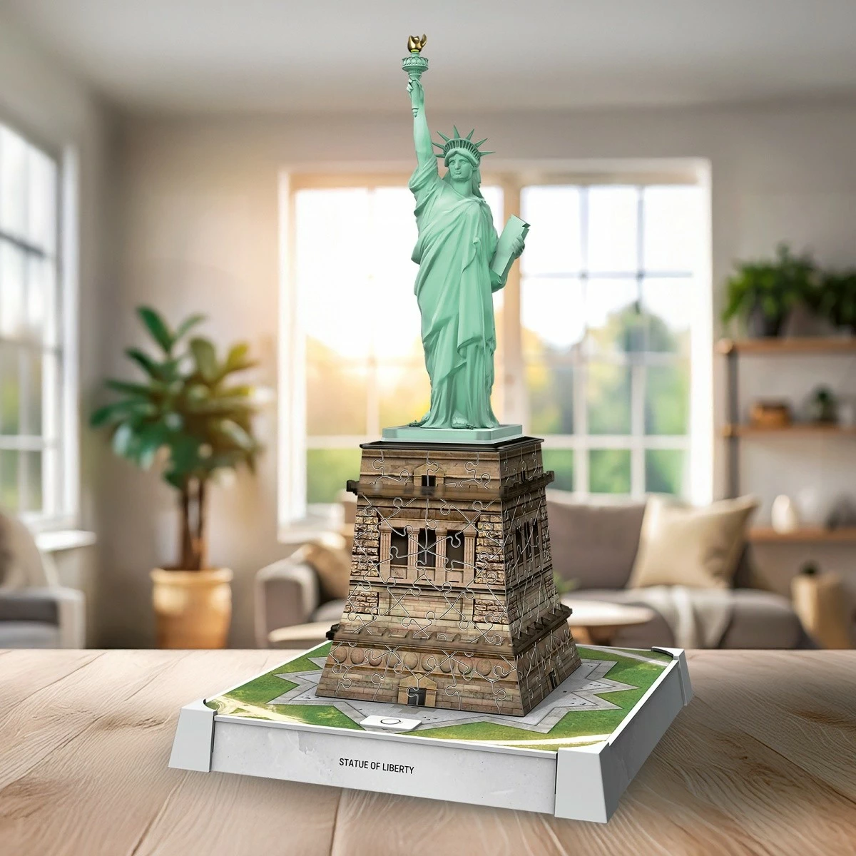 Puzzle 3D Ravensburger Statue of Liberty, 128 pjesë, plastik
