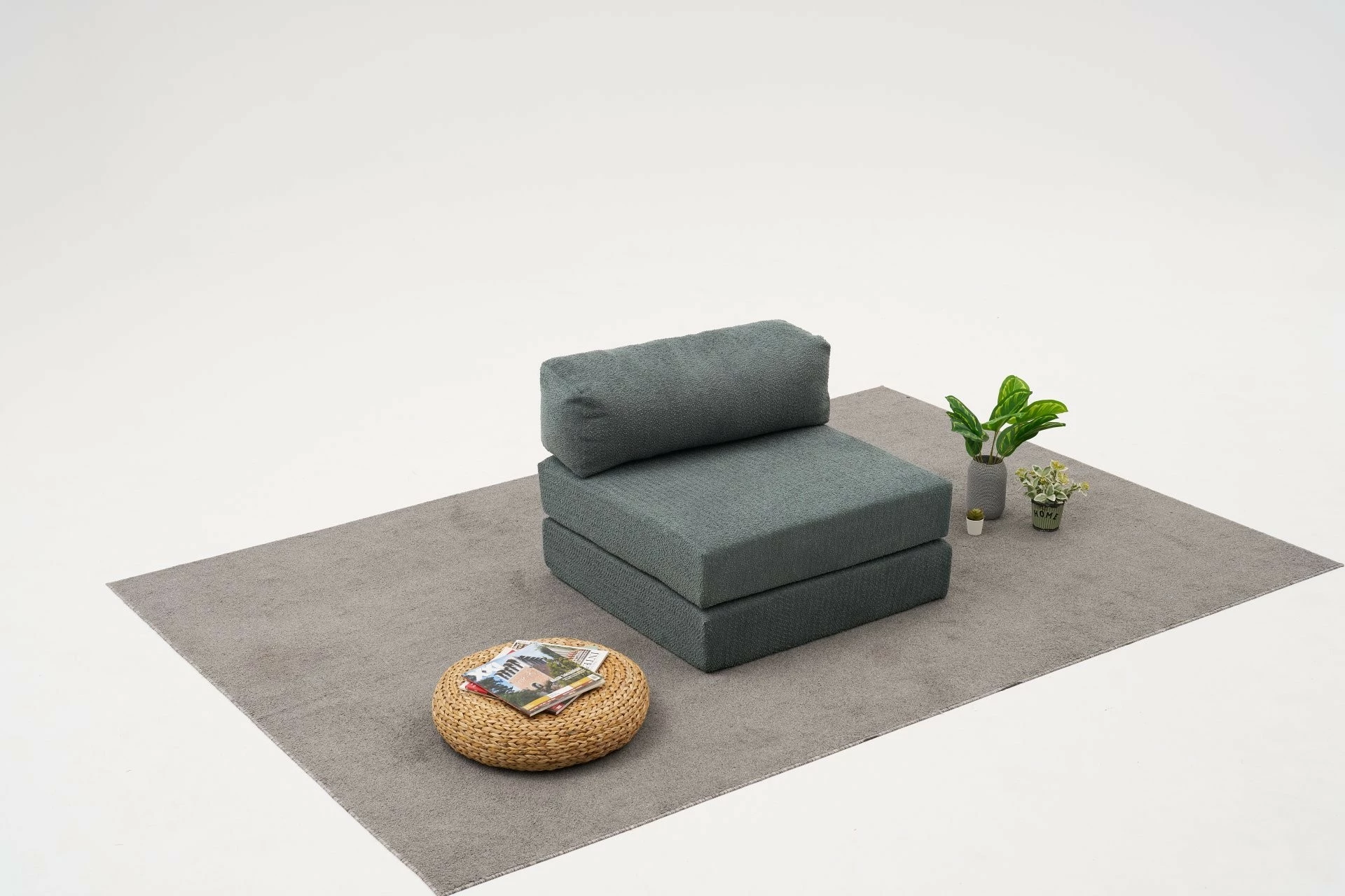 Karrige një vendëshe Atelier del Sofa, Comfort, e gjelbër