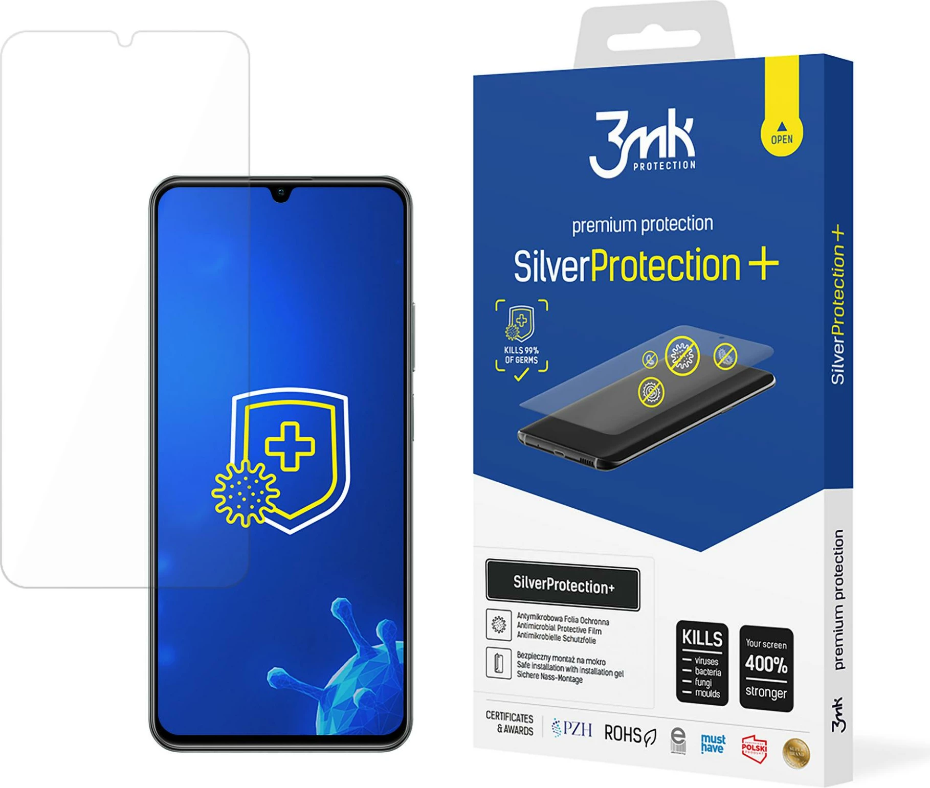 Film mbrojtës për ekran, 3mk Protection SilverProtection+ për Realme C61