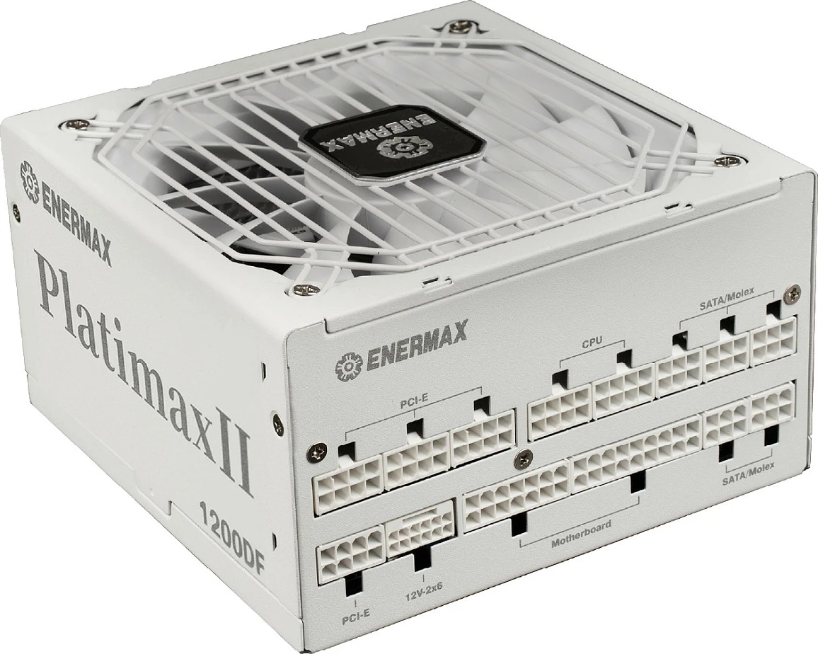 Furnizues rryme Enermax Platimax II EPS1200P-NPX-W, 1200W, 80 PLUS Gold, Fully Modular, ATX 3.1, i bardhë
