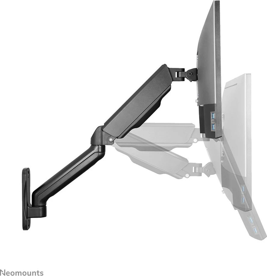 Mbajtës muri Neomounts Newstar WL70-450BL11, 17-32", 9 kg, i zi