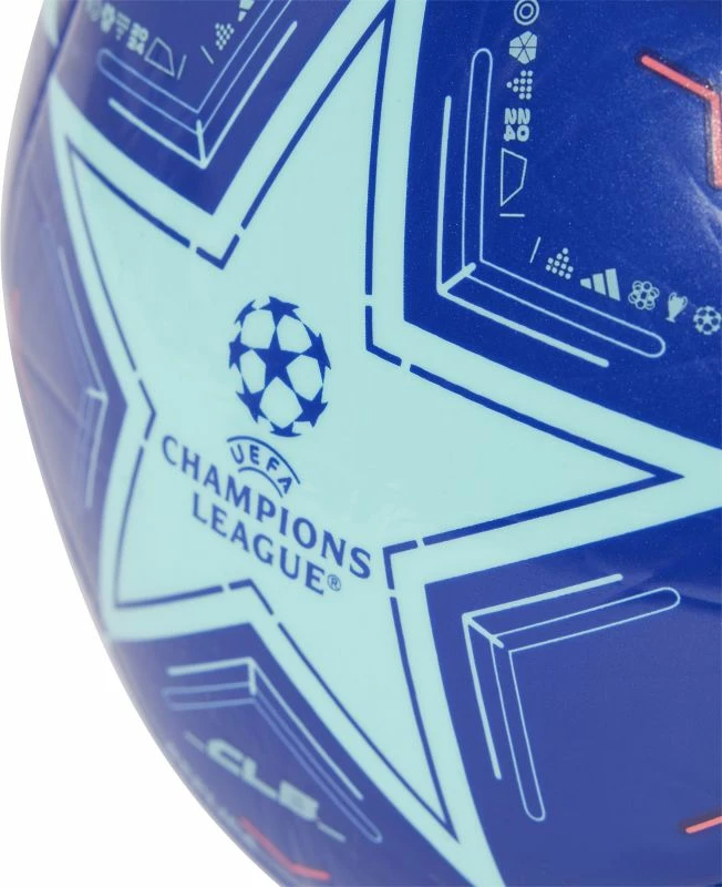 Top futbolli adidas, i kaltër [Madhësia: 5]