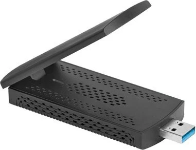 Kartë rrjeti wireless USB Lanberg NC-3000-WI, Wi-Fi 6E, 3000 Mbit/s, e zezë