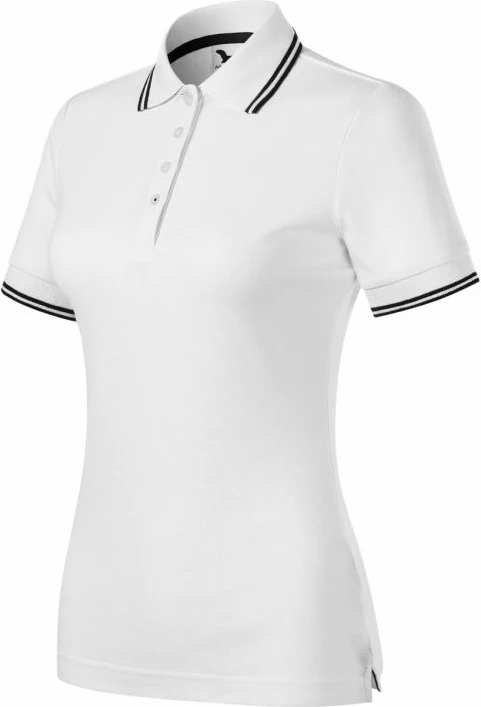 Maicë polo Malfini për femra, e bardhë